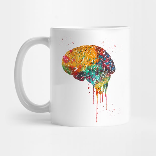 Human Brain by erzebeth